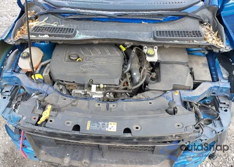 2017 Ford Escape Se из США, поврежденный, VIN 1FMCU0GD4HUD08413